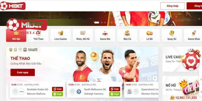 Mibet là địa chỉ đáng tin cậy để tham gia các game online